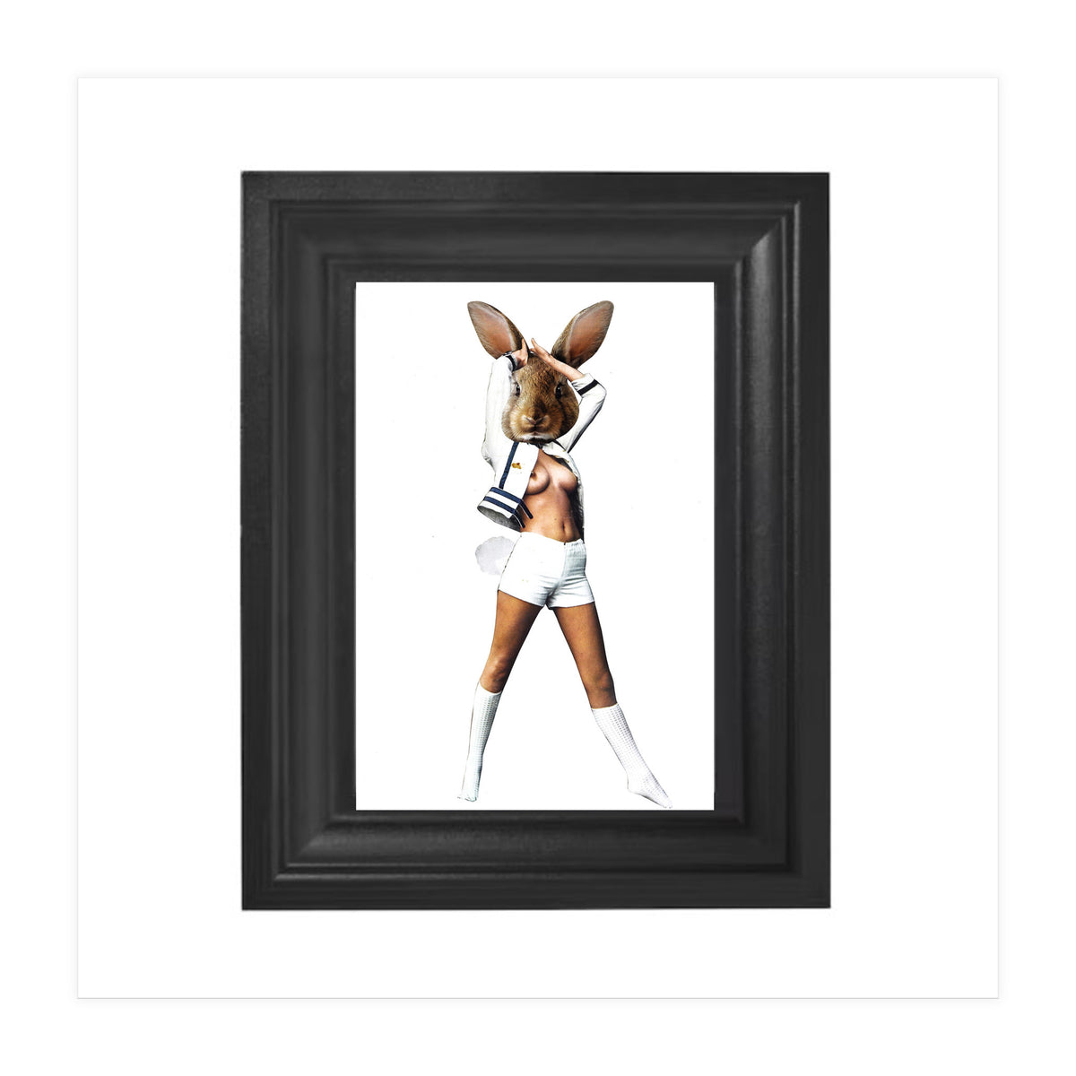 Playgirl - Print of Paper Collage (Print Only)