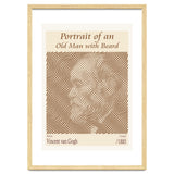 Portrait Of An Old Man With Beard – Vincent Van Gogh (1885) thumbnail