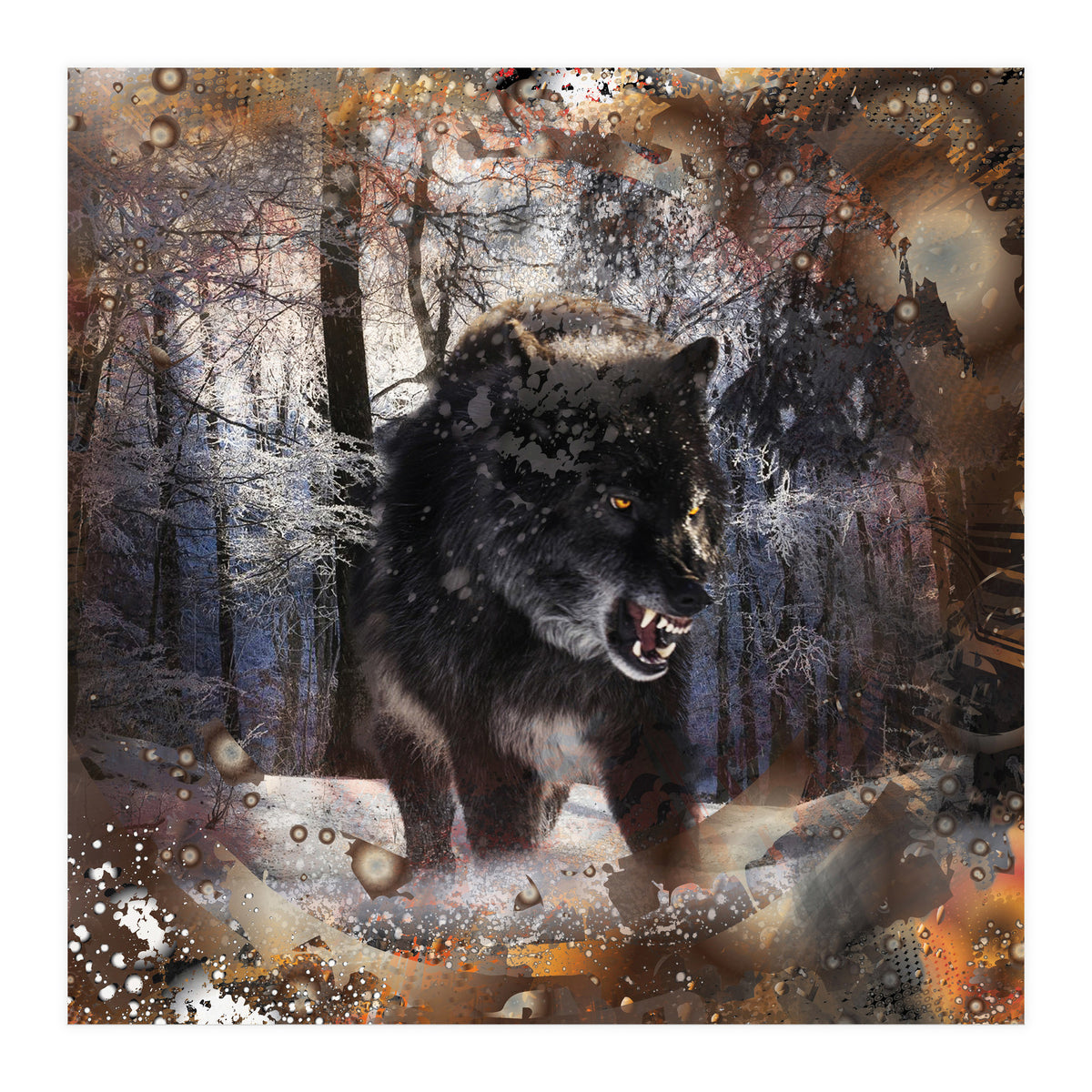 Wolf Forest (Print Only)