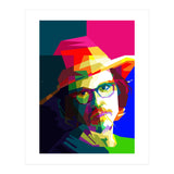 Johny Depp Hollywood Movies Pop Art WPAP (Print Only) thumbnail