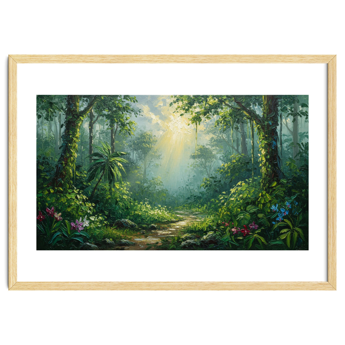 Sunlight in the Sacred Grove