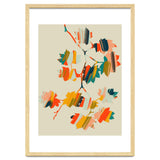 colorful hanging maple leaves thumbnail