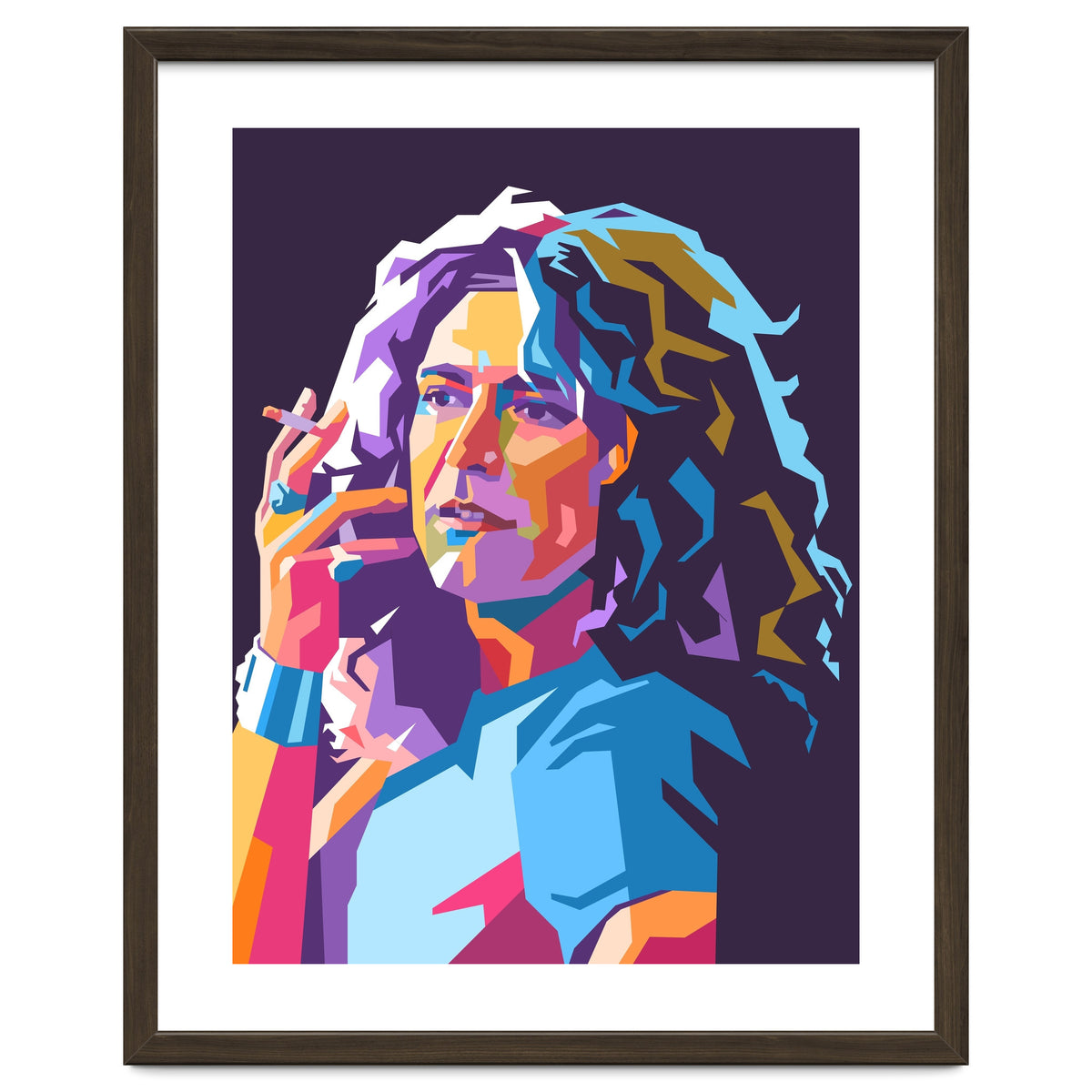 Robert Plant wpap art