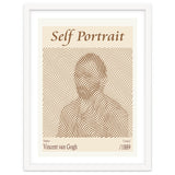 Self Portrait Vincent Van Gogh (1889) thumbnail