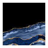 Navy & Gold Agate Texture 17 (Print Only) thumbnail