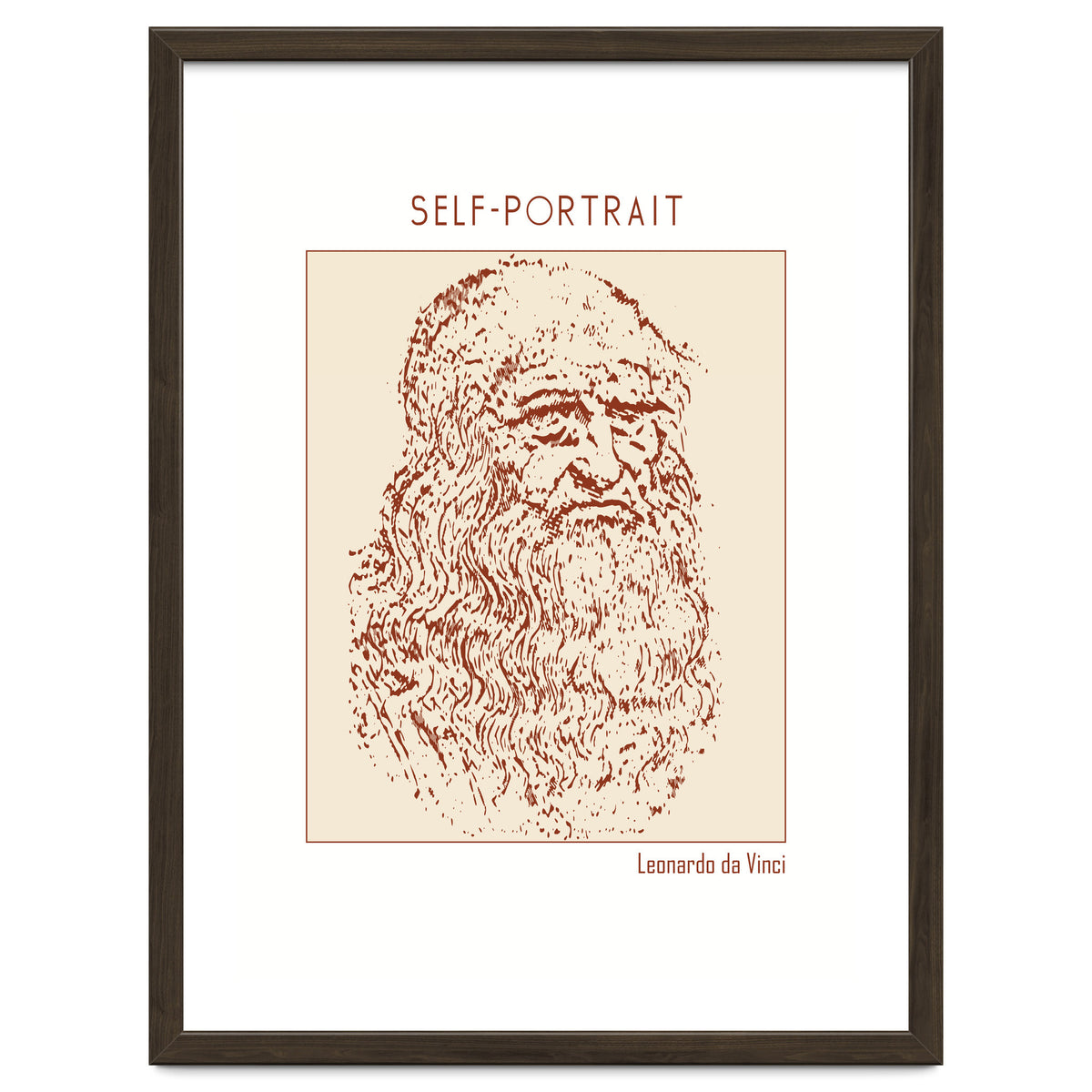 Self Portrait – Leonardo Da Vinci