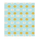 Minimalist Finn And Jake Seamless Cartoon Pattern (Print Only) thumbnail