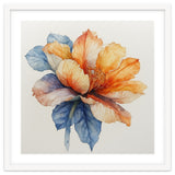Ethereal Amber and Azure Bloom thumbnail