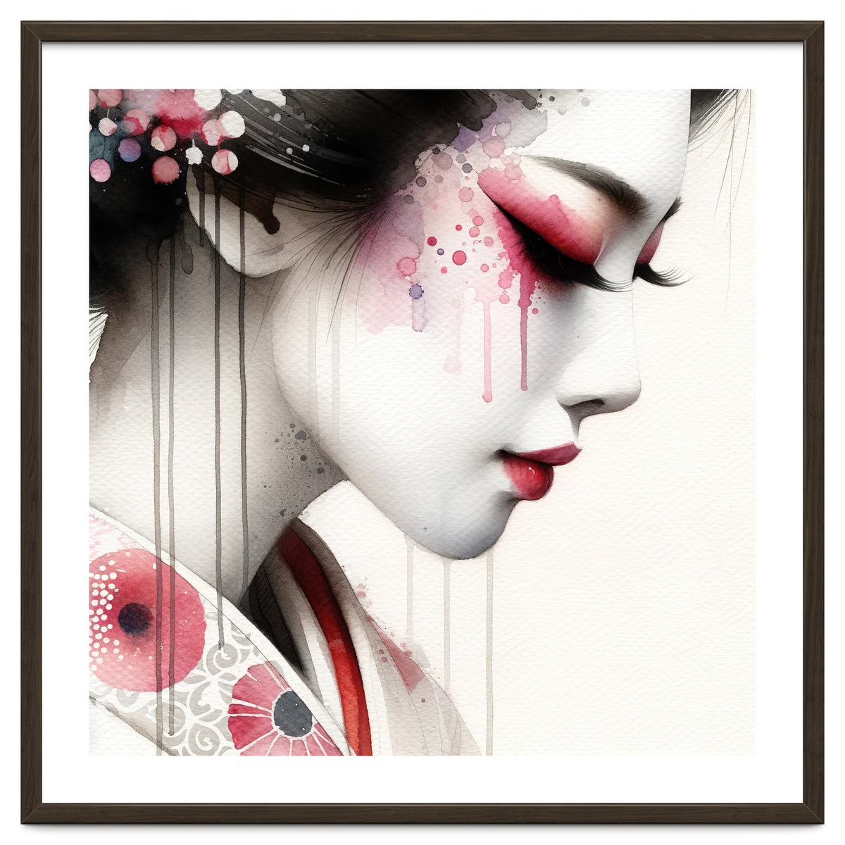 Petal Drift Modern Geisha