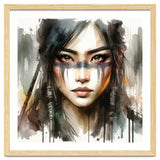 Ethereal Asian Warrior Gaze thumbnail