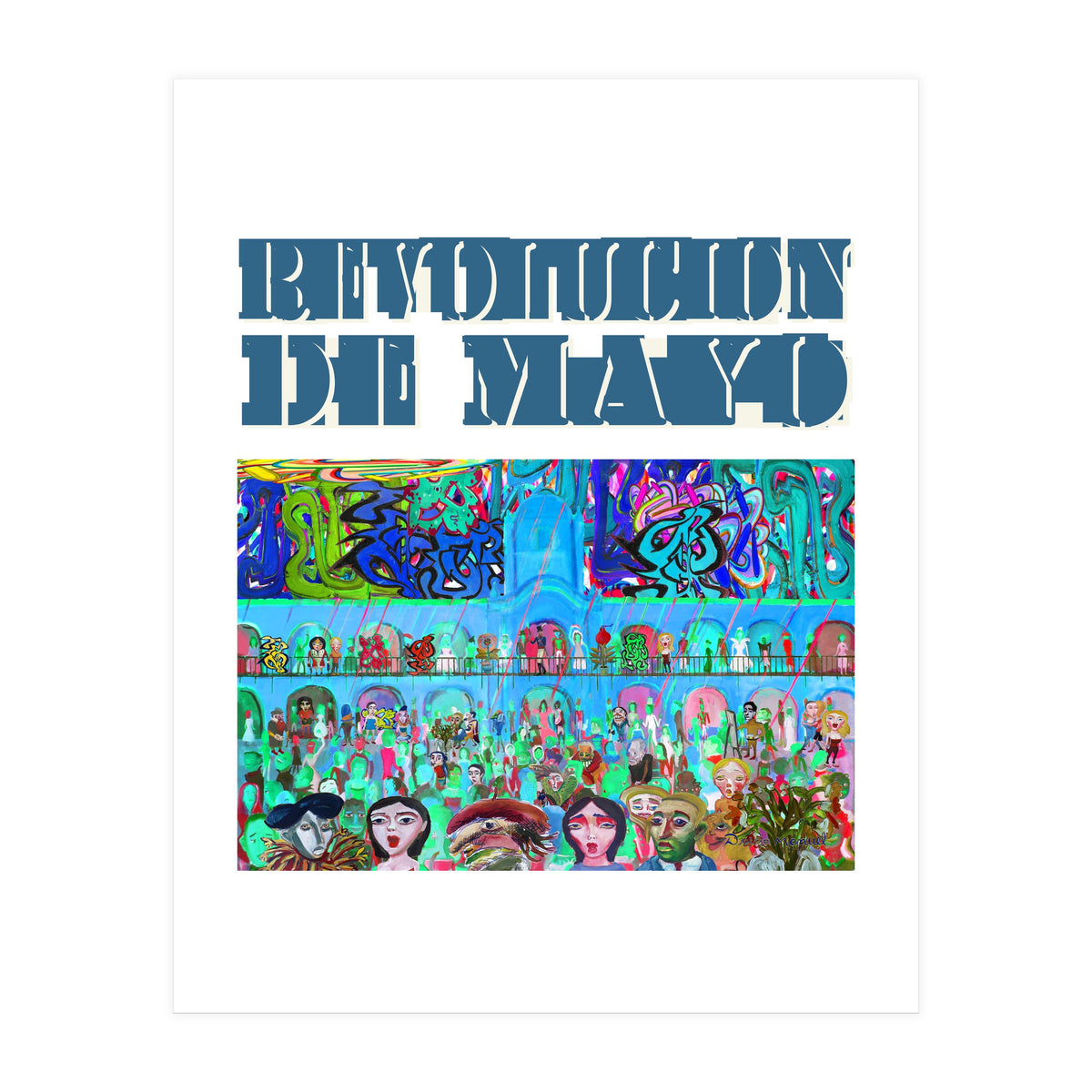 Revolucion De Mayo 9 (Print Only)