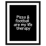 Pizza and football are my life therapy thumbnail