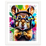 Chipmunk In Headphones, Graffiti thumbnail