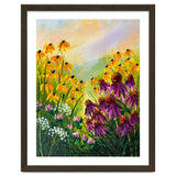 Impasto Wildflower Meadow Painting thumbnail