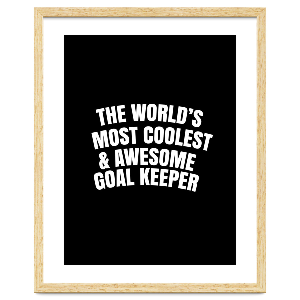 World's most coolest and awesome goal Keeper