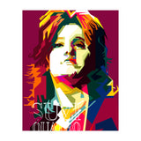 Suzi Quatro Blues Singer Pop Art WPAP (Print Only) thumbnail