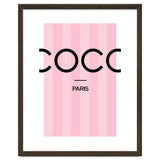 Paris Fashion Quote Art, Coco Chanel, Chic Decor thumbnail