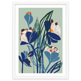 Florals At Night – Modern Illustration Light thumbnail