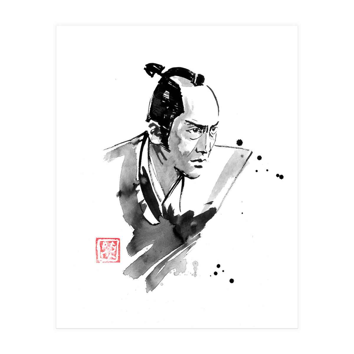 Samurai Begging (Print Only)