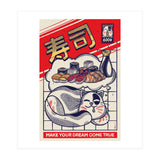 Dreaming About Sushi (Print Only) thumbnail
