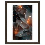 Ethereal Glowing Flora: Abstract Translucent Petals thumbnail