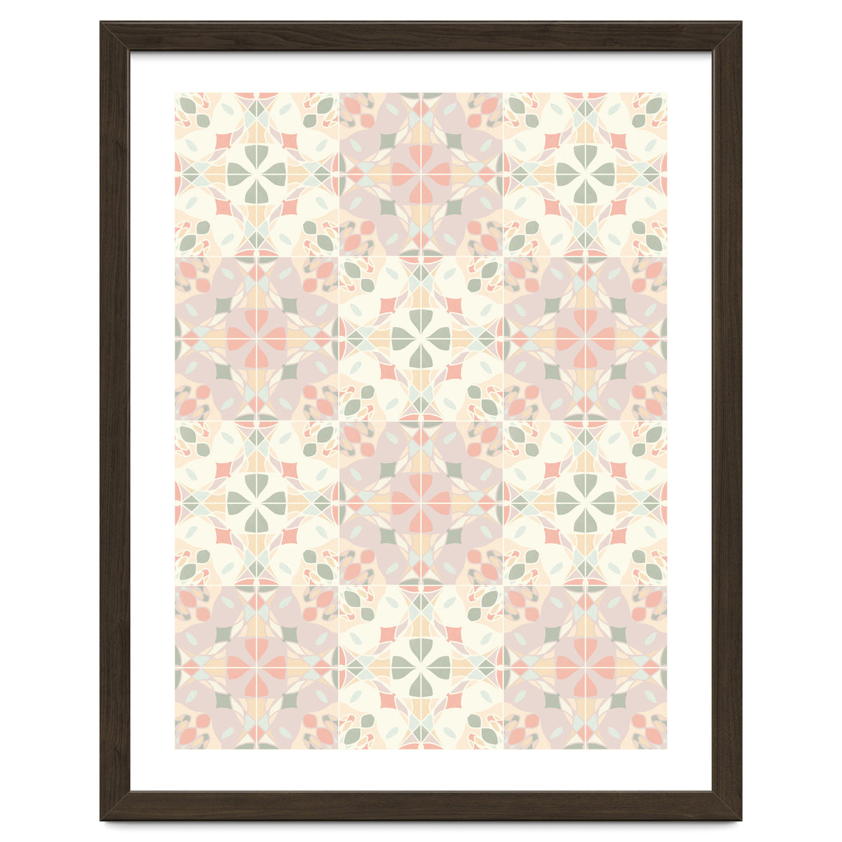 Stained Glass Pastels Tiles