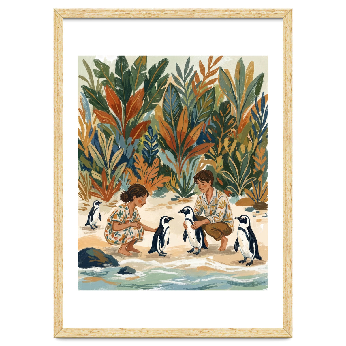 Wildlife Beach Gathering