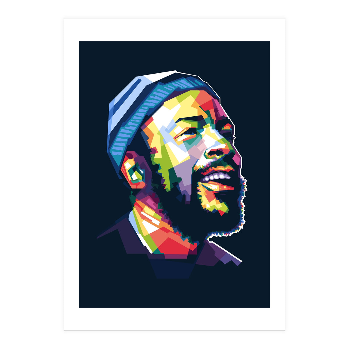 Marvin Gaye WPAP (Print Only)