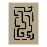 Minimalist Black Lines (Print Only)