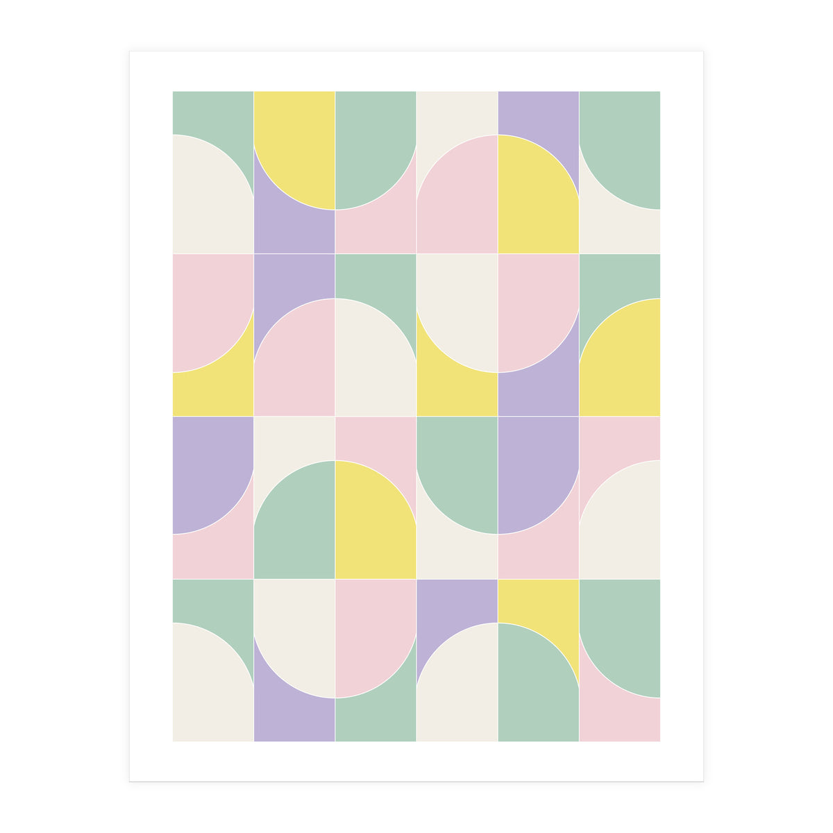 Bold Geo Tiles 05 (Print Only)