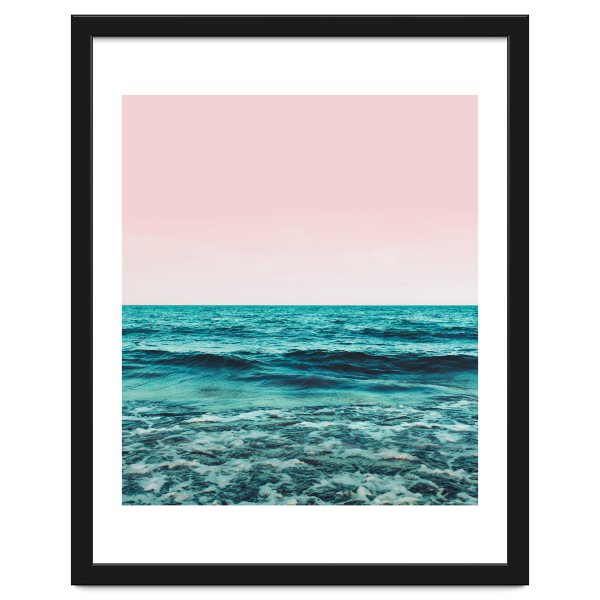 Ocean Love | Sea Beach Sand Waves Photography | Blush Nature Scenic Travel Island Digital