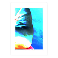 Aqua Fire |  Sea Wall (Print Only)