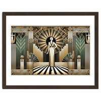 Golden Twenties Flair In Art Deco