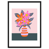 Colorful Flowers In a Vase thumbnail