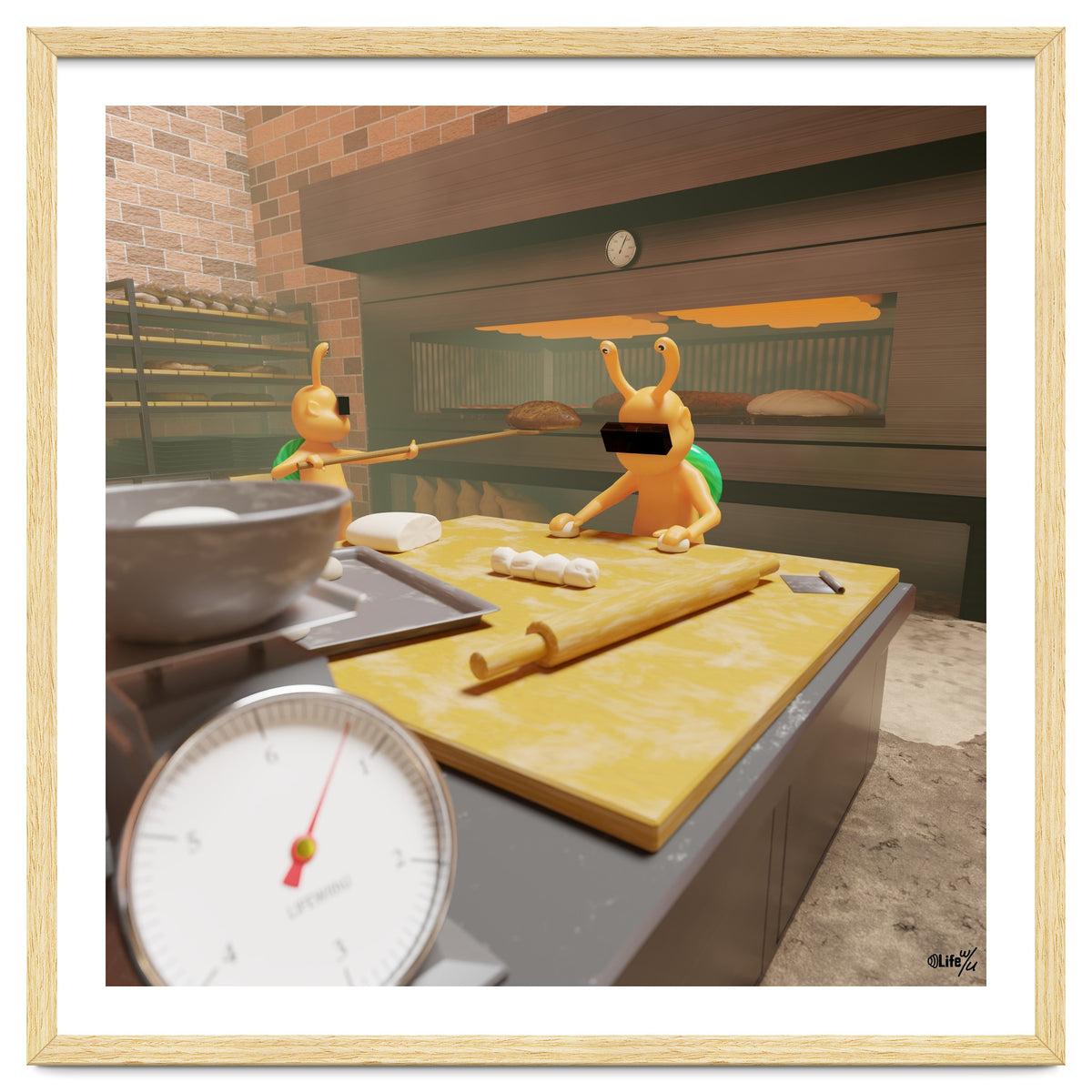 Bakery "Kneading the Dough" (Lwuba 030 Bakery 01)