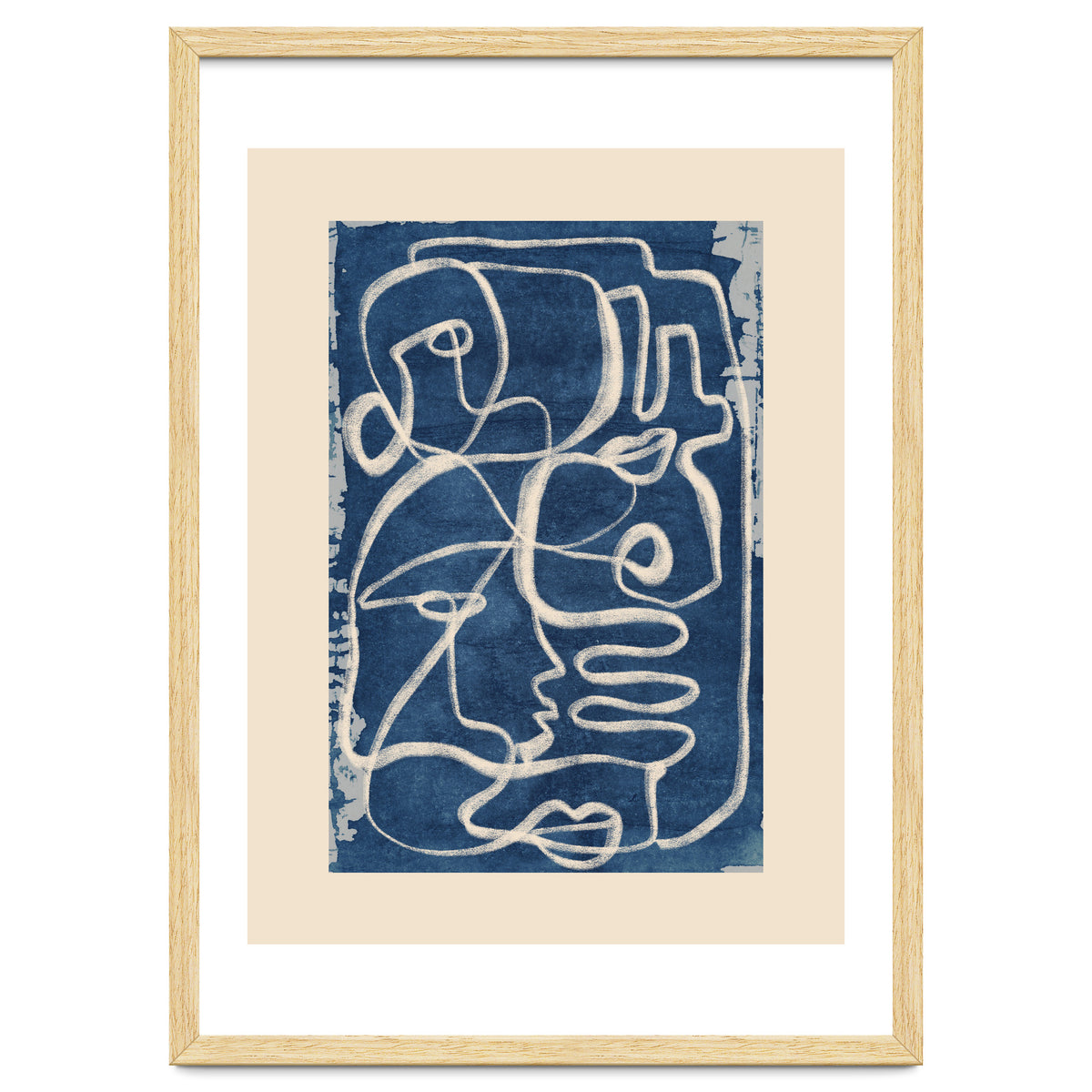 Bound By Line (indigo)