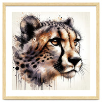 Watercolor Cheetah