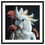 Beautiful Cockatoo Parrot With Yellow Crest thumbnail