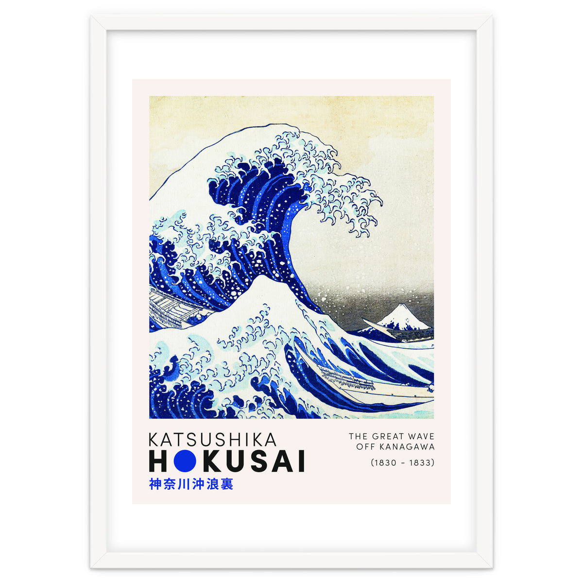 Katsushika Hokusai - The Great Wave
