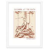 Susanna At The Bath – Jean Baptiste Santerre thumbnail