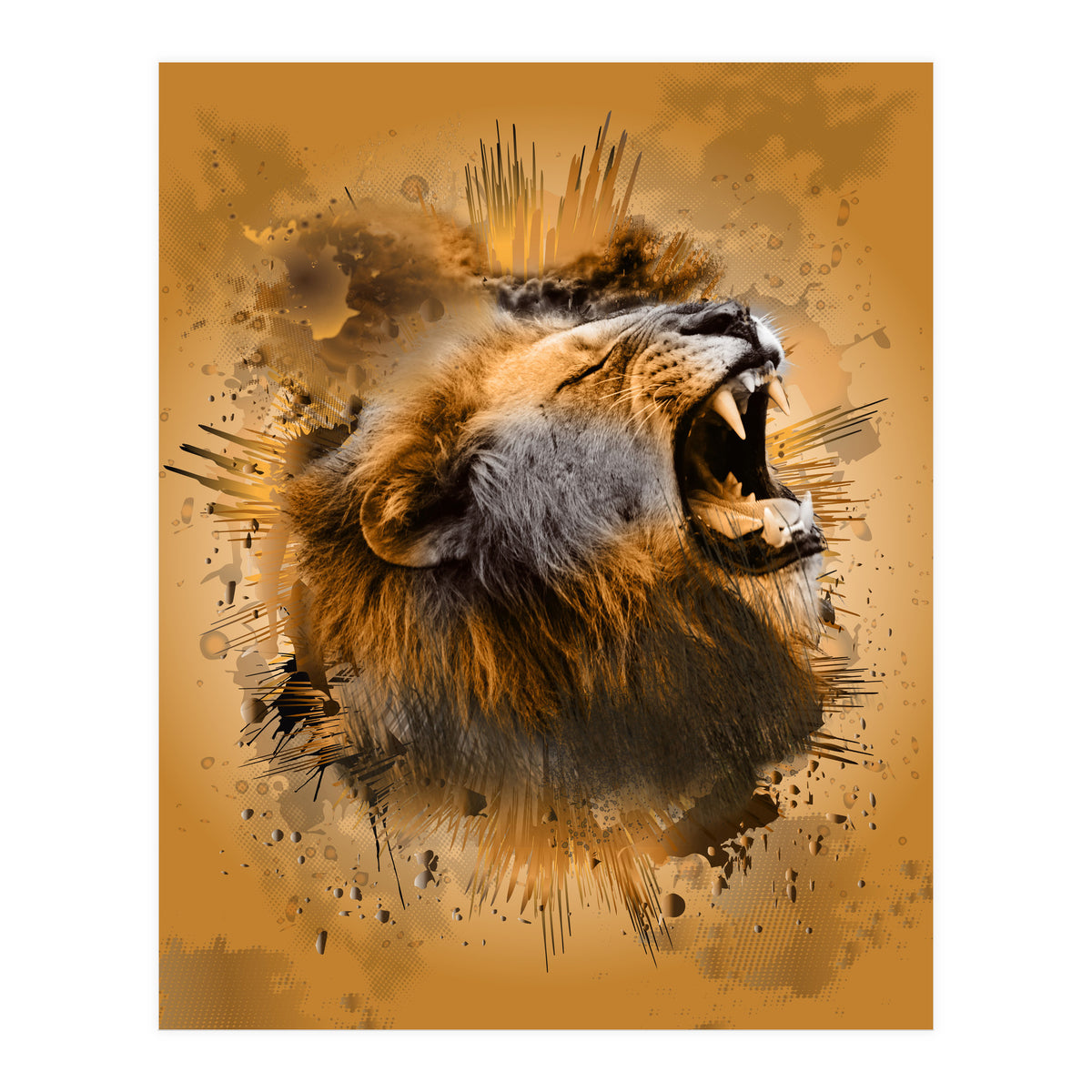 Lion Roar (Print Only)