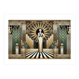Golden Twenties Flair In Art Deco (Print Only) thumbnail