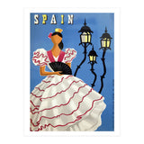 Spain, A Lady in Traditional Costume (Print Only) thumbnail