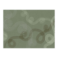 calming essentials loops sage green (Print Only)