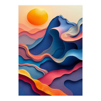 Sunset Over the Reef (Print Only)