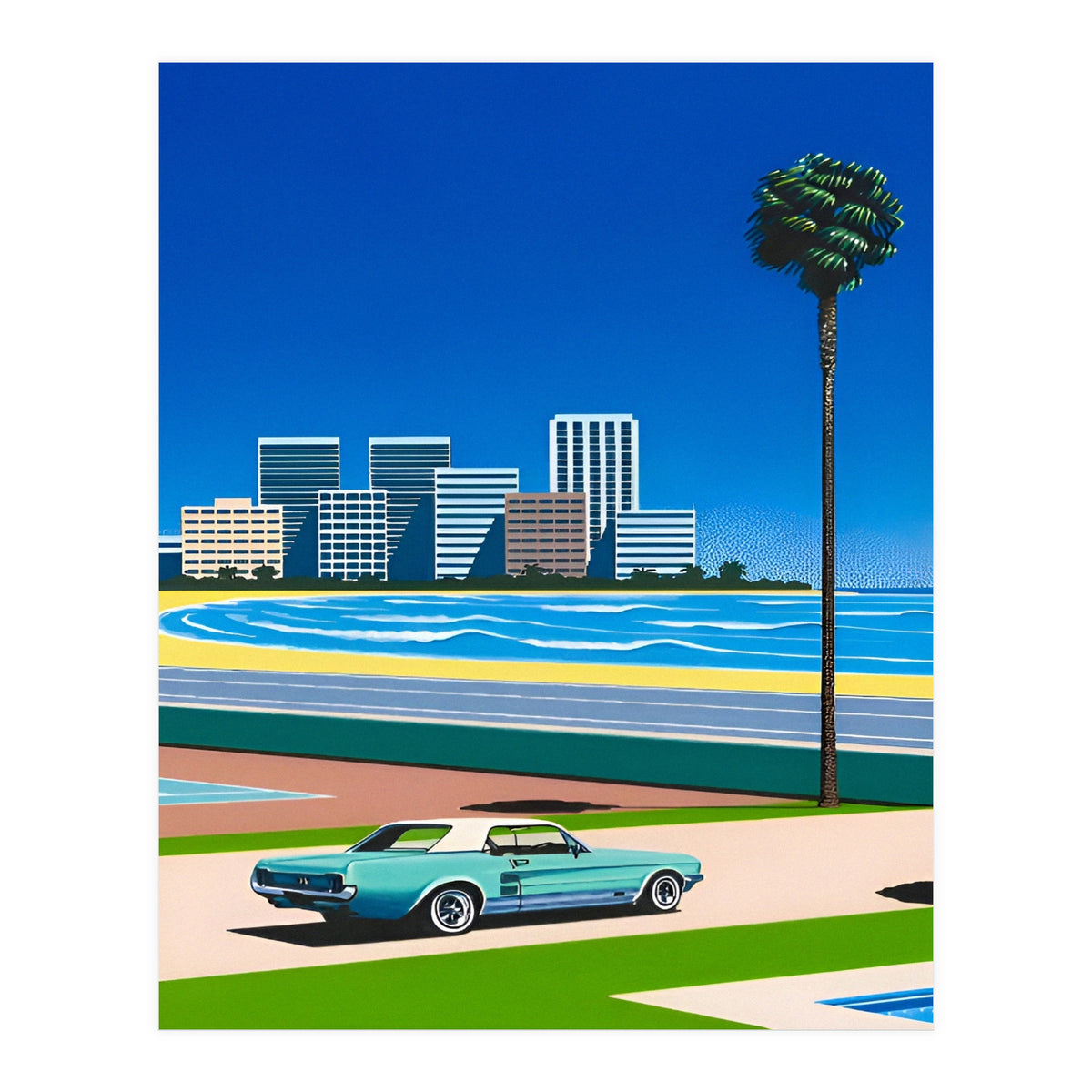 Hiroshi Nagai - Vaporwave, City Pop (Print Only)