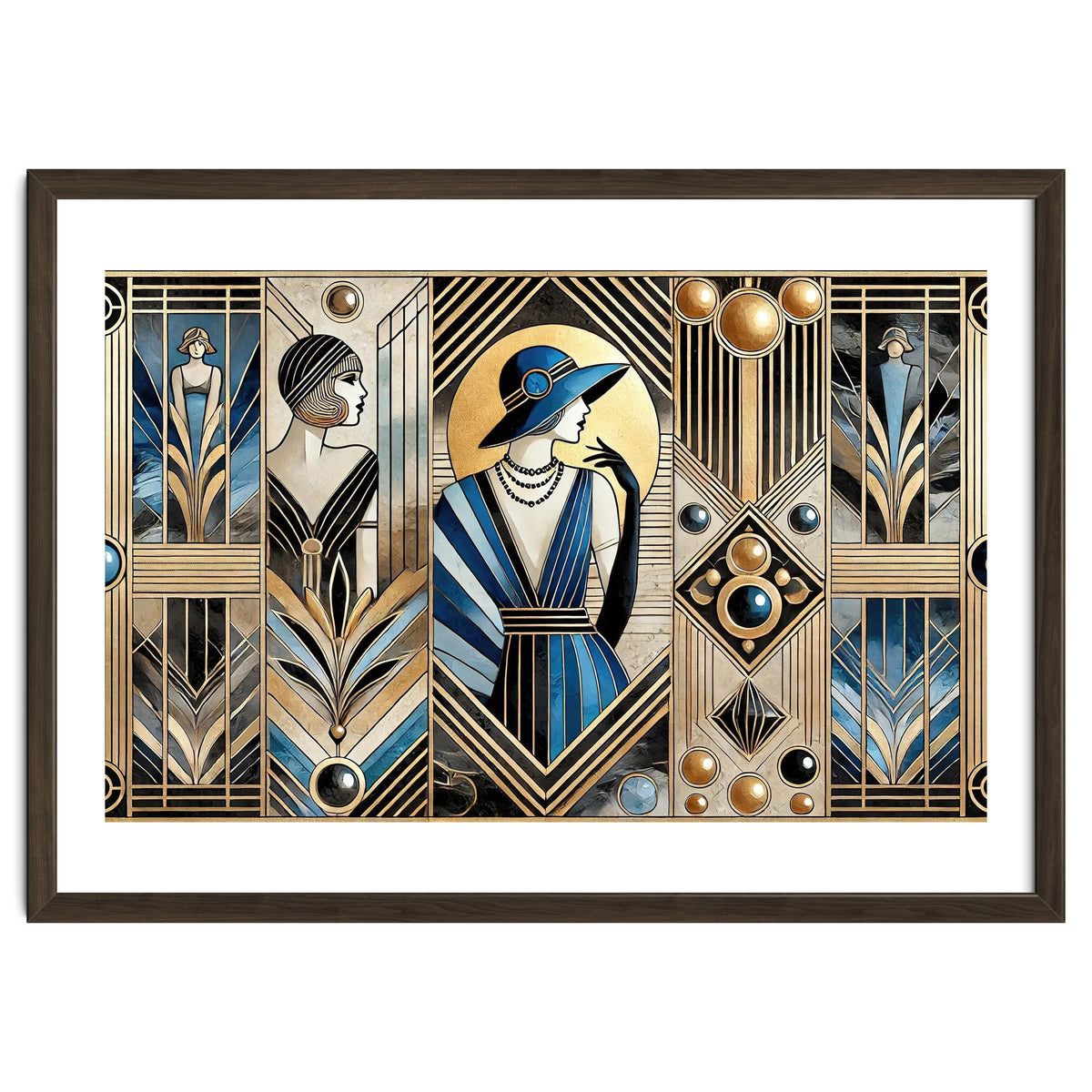 Jazz Age Sophistication In Art Deco