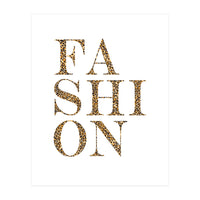 Fashion, Leopard Print Letters, Modern Chic decor (Print Only)