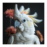Beautiful Cockatoo Parrot With Yellow Crest (Print Only) thumbnail