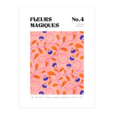 Magical Flowers No.4 Twisty Florals (Print Only) thumbnail